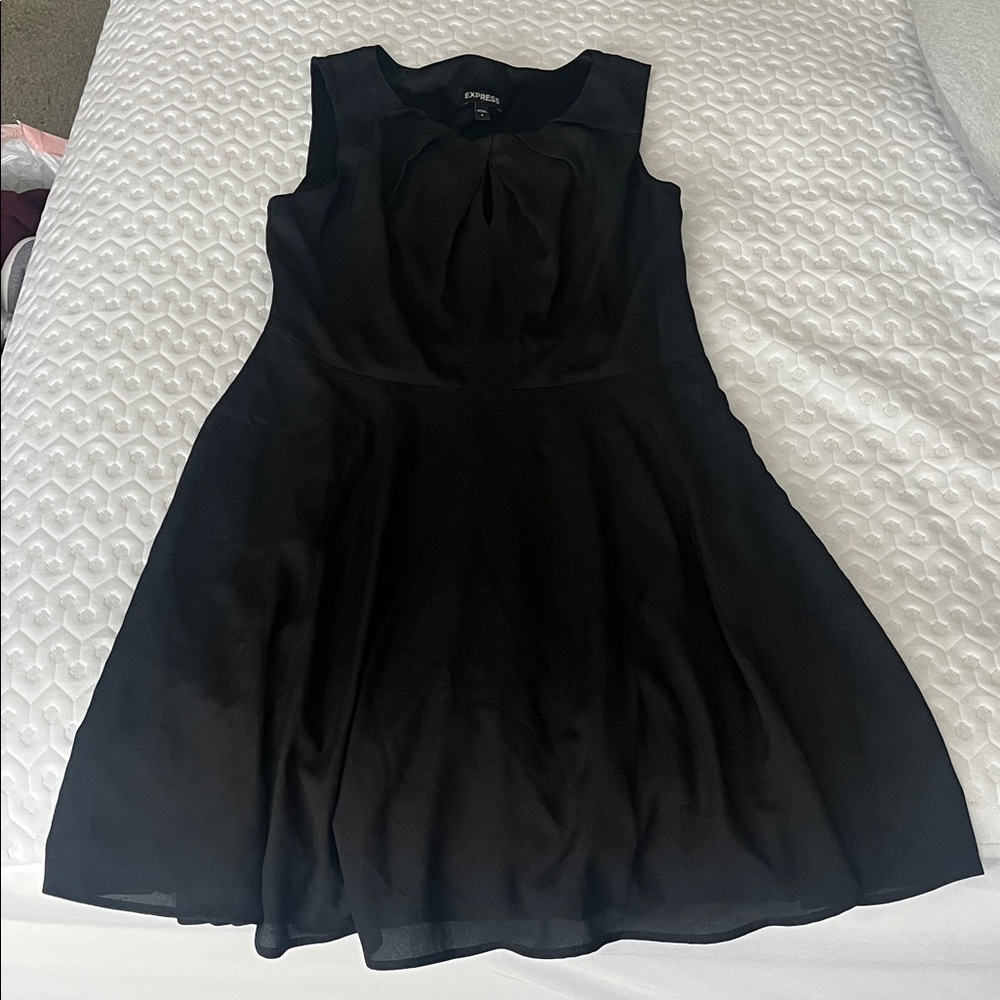 Express Classic Black Mini Dress